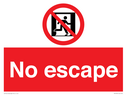no-escape-sign-red-background-with-white-text-running-man-in-a-prohibition-circl~